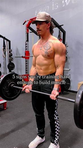 278 reactions · 4 comments | 5 signs you’re training hard enough⚠️...