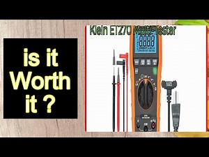 Klein ET270 Multi-Tester Features - Important Information