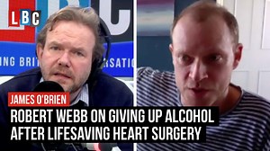 Robert Webb tells Full Disclosure with James O’Brien how lifesaving heart surgery changed his outlook on life and convinced him to stop smoking and drinking. Listen: https://l-bc.co/2SGnJ7B | LBC