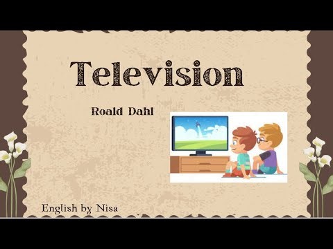 Poem Television Summary in English by Roald Dahl