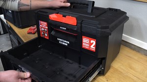 If you could design a tool storage system, what would you add to make it more useful? The Craftsman TRADESTACK™ system is now more versatile than ever thanks to the new Organizer, Tool Crate, and Two-Drawer Unit! #sponsored #CRAFTSMAN #CRAFTSMANtools #CRAFTSMANTRADESTACK #construction #homeimprovement #tools #powertools #storage #toolstorage #toolbox #ptrcra22 | Pro Tool Reviews