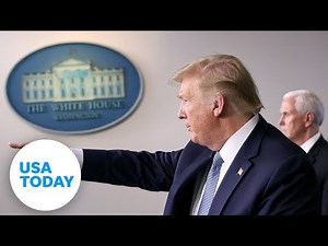 President Trump and the coronavirus task force update on pandemic - Wednesday, April 8 | USA TODAY