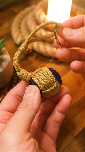 Some high-end brand called “New New” or whatever… They dropped a Monkey’s Fist keychain — for four. hundred. dollars. And if you know me? You know I’m the Monkey’s Fist guy. So obviously, I had to say something.#paracord #DIY #miumiu #monkeysfist | Paracord Weavers