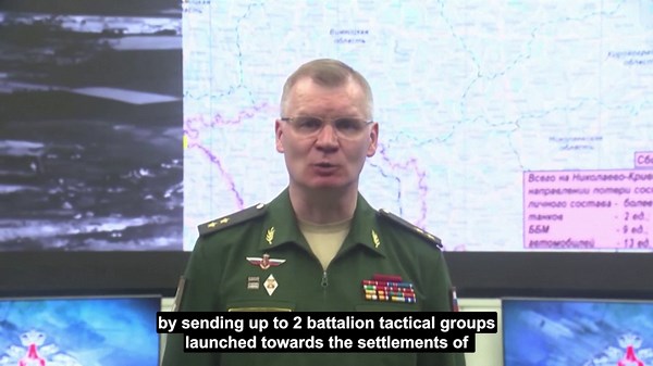 Russia claims armed forces prevented an attempt attack by Ukraine