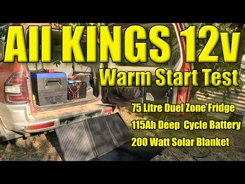 All Adventure Kings 12v Setup and first test.