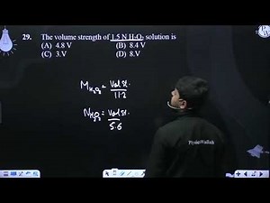 The volume strength of 1.5 N H2O2 solution is....