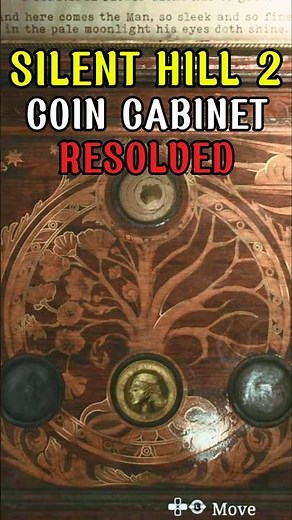 SILENT HILL 2 - HOW TO SOLVE COIN CABINET PUZZLE