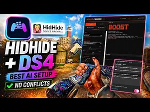 HIDHIDE + DS4Windows AI Setup for Maximum Aim Assist – Warzone Handcam