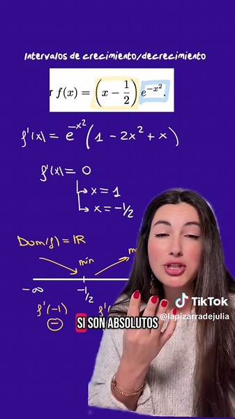 Intervalos de Crecimiento y Decrecimiento en Funciones