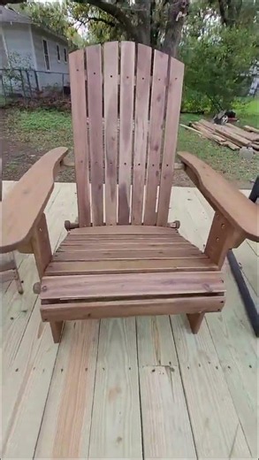 Adirondack Chair & Table