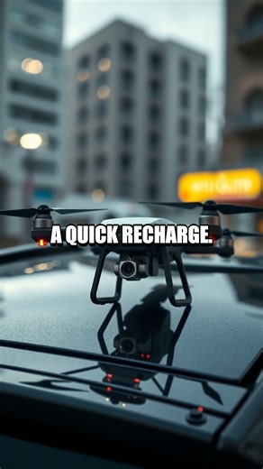 Wings Over the City: A Drone Assisted Electric Car