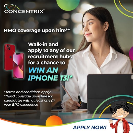 Here at Concentrix, our staff comes first! Join us and experience the...