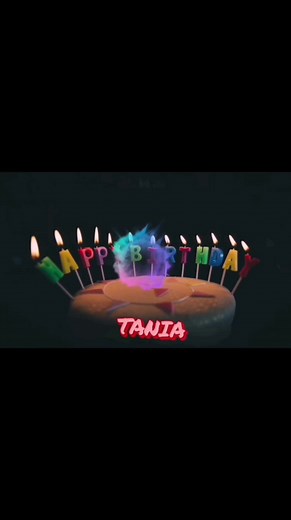 Amazing Happy Birthday TANIA Song | Personalized Birthday Celebration