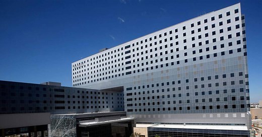 A look inside of the new Parkland Hospital in Dallas