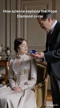 How science explains the Hope Diamond curse #MythologyOfLuxury #Luxury #HopeDiamond #Diamonds