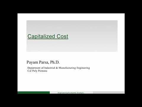 Capitalized Cost Explained