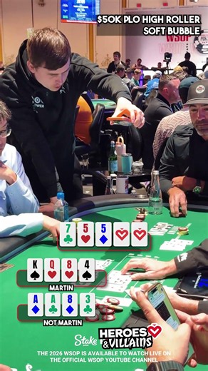 Martin is all in in the 50k and WAY behind 🥶