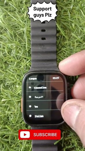 how to change language in smartwatch french to english , smart watch language change kaise karen,