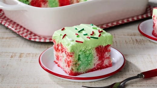 Christmas Poke Cake