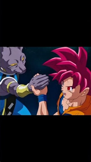 Goku vs Beerus 🔥 The Battle of Gods Begins! ⚡ Who Will Win? #shorts
