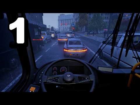 Checking Out The New Realistic Bus Driving Simulator BUSBOUND!