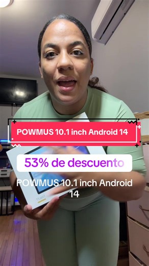 POWMUS 10.1 inch Android 14