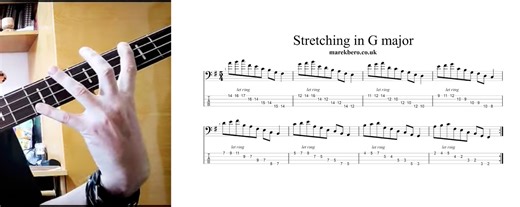 This G Major Bass Exercise Will Push Your Left-Hand Stretch to the Limit