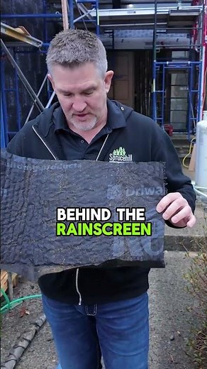 How to Prevent Rot Behind Your Siding | Keen Rainscreen Explained #shorts #homerenovation