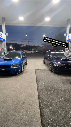Not to bad for a blob eye stink eye combo #blobeyesti #stinkeye #subaru #wrxsti #hatchback #sedan #awd #boost #turbo #subie #builtnotbought #customized #hotwheels #combo #fypage #subiegang #blobeye #stinkeyesti #gasstation | Sean Doennebrink