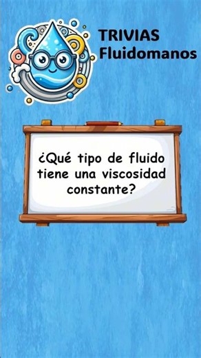 What type of fluid has a constant viscosity? #trivia #learn #viral #shorts #science