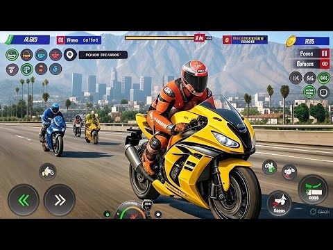 Open World Moto Driving Simulator | Extreme Bike Racing & Free Ride Gameplay #1