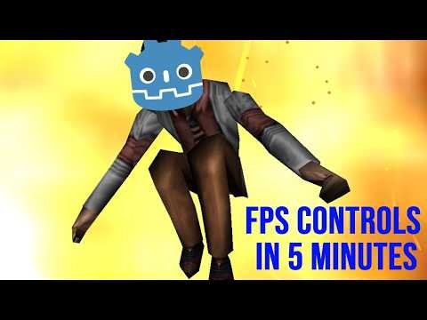 FPS Tutorial Godot : part 1 - movement