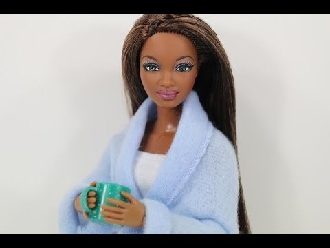 How to Make a Doll Robe - Doll Crafts