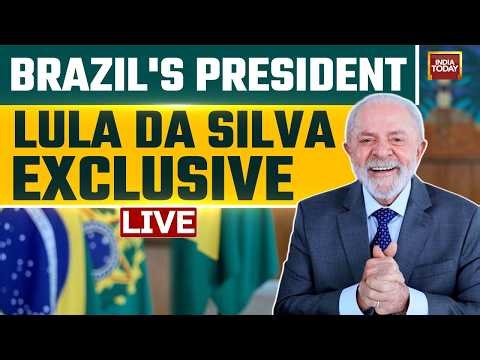 Brazil President Lula Da Silva's Exclusive LIVE Interview | Brazil President Interview LIVE