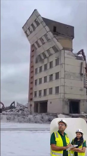 Demolition Safety: Every Move Matters!" 🏗️⚠️👷‍♂️ #safetyfirst #demolitionart