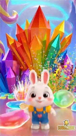 Rainbow Jelly Storm Explodes Everywhere 🌈🐰🟣