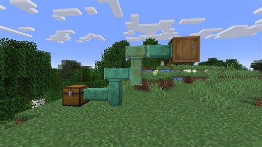 Minecraft Simple Copper Pipes mod guide