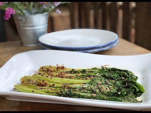 Sauteed Pak Choi - Cooking with Connection - Sonia Ortiz with Juan Farré