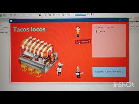 Ejecución del programa Tacos Proyecto final