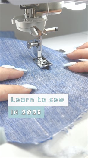 Anaïs Neumann on Instagram: "👀 Maybe you’ve been eyeing that cute sewing machine online or thinking about giving a second life to the one you’re keeping in the basement. Maybe you’ve bookmarked some sewing pattern. Maybe you’ve bought fabric. And maybe you keep telling yourself you’ll start sewing your own wardrobe… one day. 🌸 Here’s the thing: don’t hold yourself back or wait for the perfect moment to get started — you just need the right guidance and the right projects. And soon enough you w