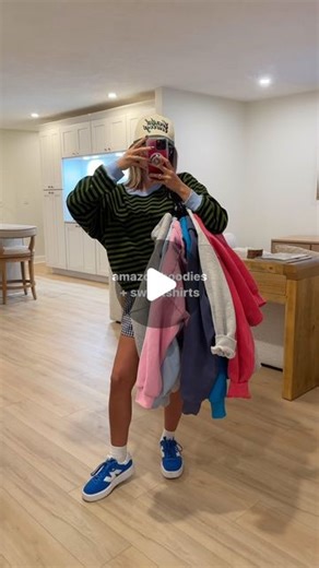 Charlie Suzanne Wenz Scott on Instagram: "amazon hoodies + sweatshirts I love 🧚🏻 comment shop for 🔗 to everything shown #amazonfashion #founditonamazon #oversizedhoodie everyday style, casual style, outfit inspo, easy outfits, oversized sweatshirt, cozy, outfit ideas, pinterest aesthetic @amazonfashion @amazoninfluencerprogram @amazon"