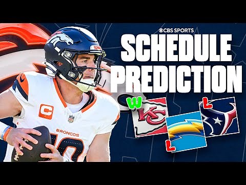Denver Broncos 2025 Schedule Prediction | Expectations for Bo Nix, Key Offseason Additions & MORE