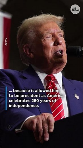 President Trump says he’s 'so happy' his second term was delayed