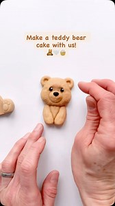 How cute is this teddy bear cake by @bibbidibakeco ?🤍 Made using our Easy Stand Bear Mould, it’s perfect for creating adorable 3D fondant toppers that actually stand up! 🧸 🐻‍❄️🐻Customise this cute bear with colour and texture! Make him a cute brown teddy, fluffy polar bear, or a pastel bear for baby-themed party! #cakedecorating #katysuedesigns #madeintheuk #cakeideas #cakeart #cake #cakemould #cakemold #caketrends #teddy #teddybear #teddycake #teddybearlove #kidsdecor #kidsparty | Katy Sue 