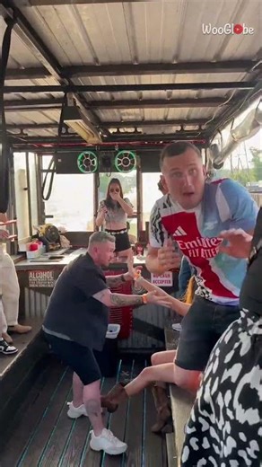 Accidental Bump on Honky Tonk Tractor Tour Sparks Laughter || WooGlobe