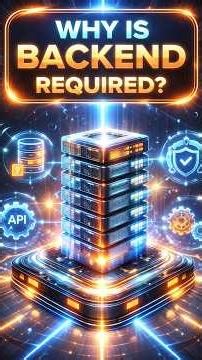 Role of Backend in System Design #shorts #systemdesign #interview #faang