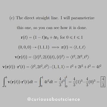 Problem 1.29 - Integral Calculus, Line Integral: Introduction to Electrodynamics
