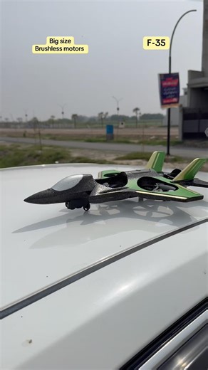 Big Size remote control F-35 fighter jet with brushless motors, for order WhatsApp 0335-300-2000.