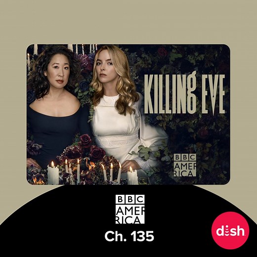 This March get month long Free Previews from Hallmark Channel, BBC America, and Discovery en Español! 🆓 📺 Killing Eve, When Calls the Heart, and Alaska Hombres Primitivos are now available to all customers! 🔗: mydish.com/free-preview | DISH