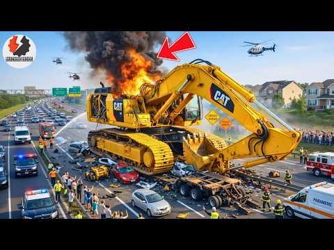 Dangerous Idiots with Bulldozers & Excavators | Extreme Heavy Equipment Fails at Work #4